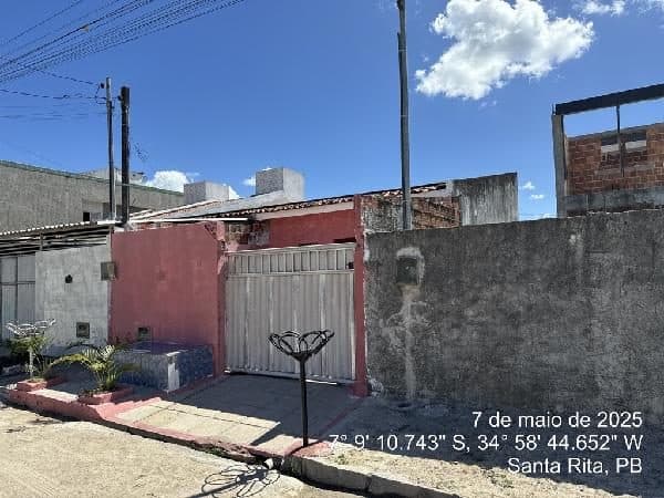 RUA LUZIA FELICIANO DE OLIVEIRA, N. 32, CS 102 LT 1094 QD 45, SANTA RITA