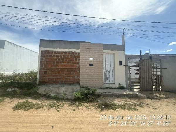 TRAVESSA JUSTINO BEZERRA DA SILVA, N. 1009, LT 05 QD ÚNICA, ARCOVERDE