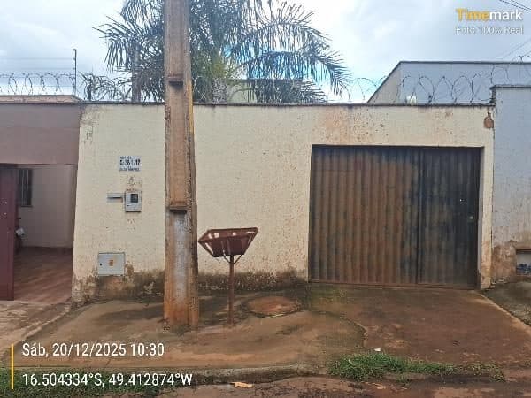 RUA 30, N. SN, CS 01, QD 38, LT 12, GOIANIRA