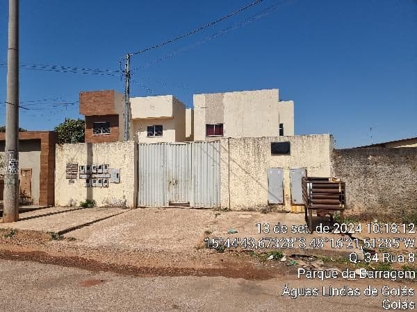 QUADRA 34, N. SN, Apto 101, LT 18A, ST 8, CJ B, RUA 8, AGUAS LINDAS DE GOIAS
