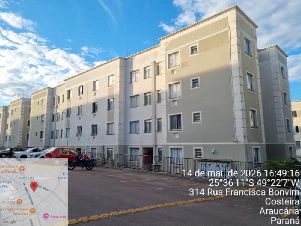 RUA MINAS GERAIS, N. 985, Apto 207, BLOCO 13, 2º PAVIMENTO VAGA 455, ARAUCARIA