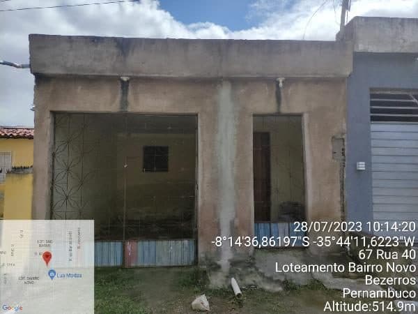 RUA PROJETADA 11, N. SN, UN 02 LT 13 QD 36, BEZERROS