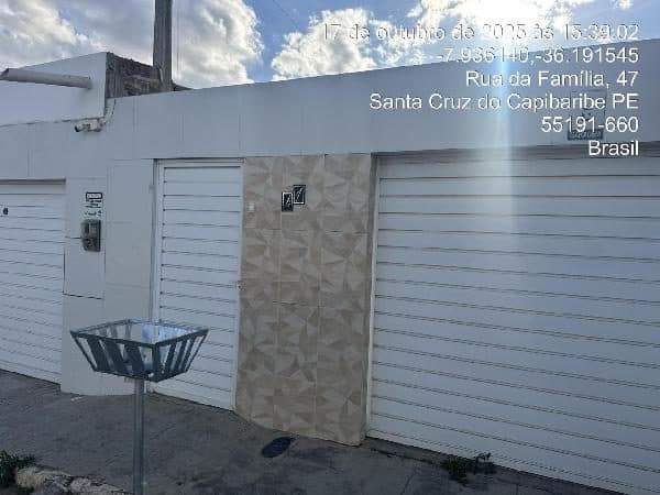 RUA DA FAMILIA, N. 41, LT 07, QD L, LOT 2ª ETAPA, SANTA CRUZ DO CAPIBARIBE