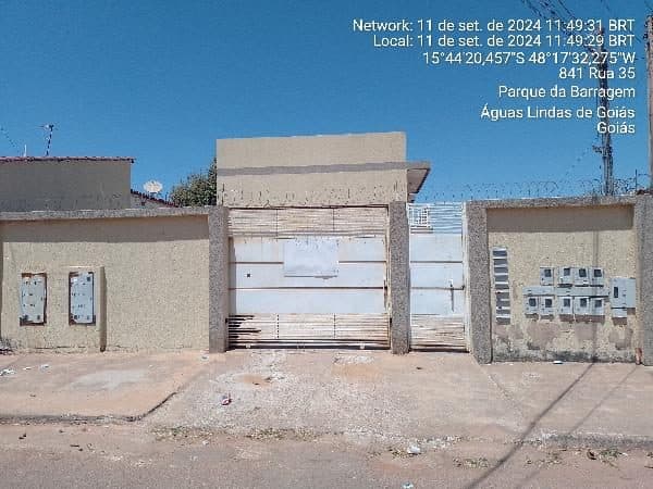 RUA ARAGUAIA, N. SN, Apto 202, LT 60 QD 109 CONJ A, AGUAS LINDAS DE GOIAS