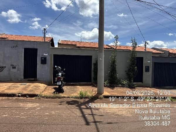 AVENIDA SENADOR ELISEU RESENDE, N. SN, LOTE 46, QUADRA 03, ITUIUTABA