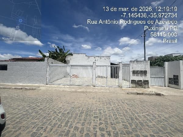 RUA ANTONIO RODRIGUES DE AZEVEDO, N. SN, Apto SN, UNIDADE 02, PUXINANA
