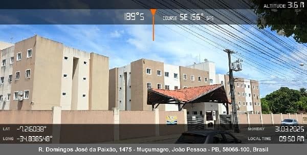 RUA DOMINGOS JOSE DA PAIXAO, N. 1460, Apto 205, BL F, JOAO PESSOA