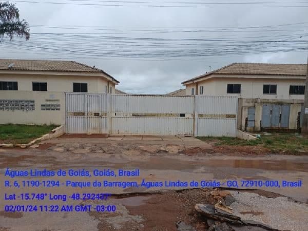 RUA 38, N. SN, Apto 102, BL H, LT 11, QD 85, CJ A, SETOR 11, AGUAS LINDAS DE GOIAS