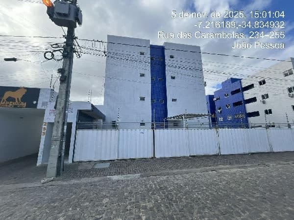 RUA CARAMBOLAS, N. 255, Apto 205, BL G, JOAO PESSOA