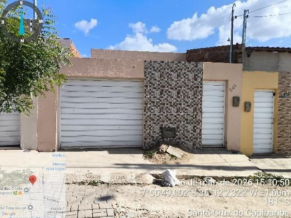 RUA PEDRO AMARO DE OLIVEIRA, N. 541, LT 20, QD 59, SANTA CRUZ DO CAPIBARIBE