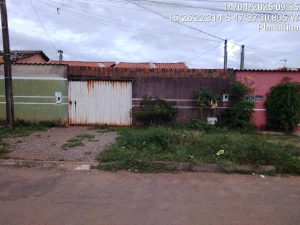 RUA 48, N. SN, CS 26 LT 26 QD 12 MR05, PLANALTINA