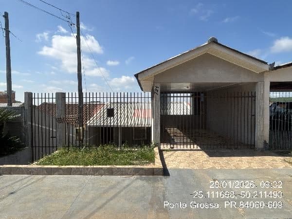 RUA ALFREDO HENNEBERG, N. 721, CS 26, LT G, QD G, PONTA GROSSA