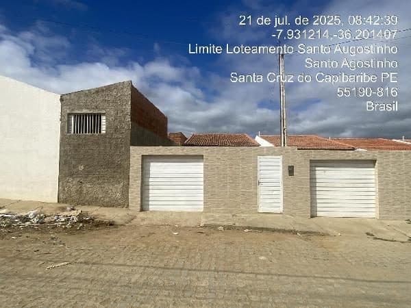 RUA UMBUZEIRO, N. 29, QD 86, LT 42, LTO MARIA VIEIRA, SANTA CRUZ DO CAPIBARIBE