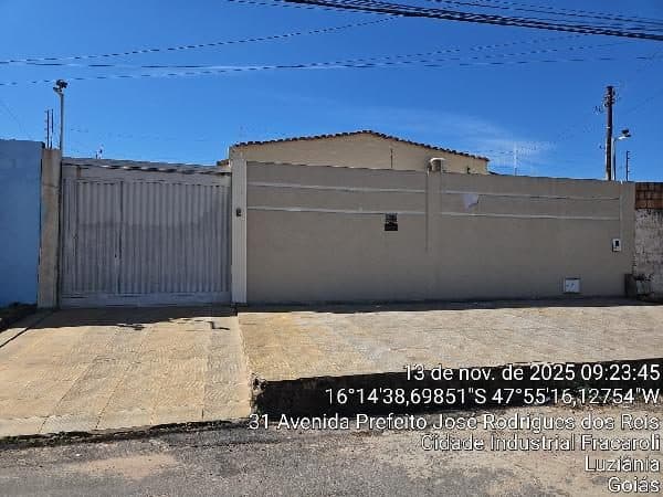 RUA 09, N. 31, LT 31 QD 40, LUZIANIA