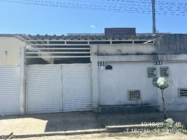 RUA ESTUDANTE HUMBERLUCIO S DE OLIVEIRA JUNIOR, N. 234, CS 236, JOAO PESSOA