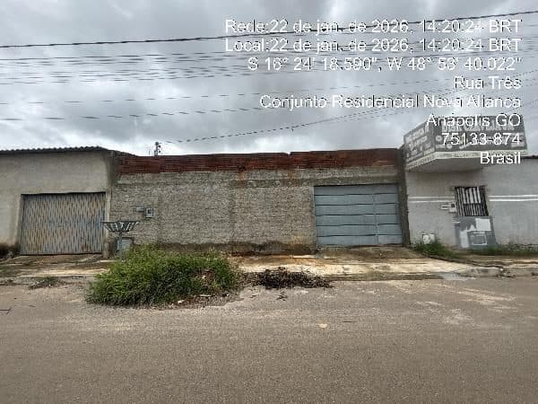 RUA 03, N. SN, TERRENO 10 QD 12, ANAPOLIS