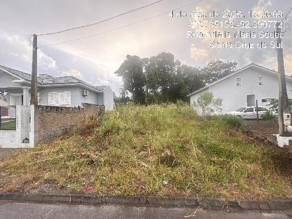 RUA 26, N. SN, LT 03 QD 39, SANTA CRUZ DO SUL