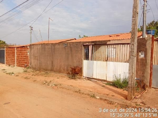 QUADRA 39, N. 221, LT 46, RUA 05, PADRE BERNARDO