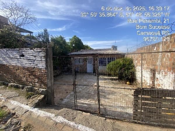 RUA PANAMBI, N. 103, LT 488, CAMAQUA