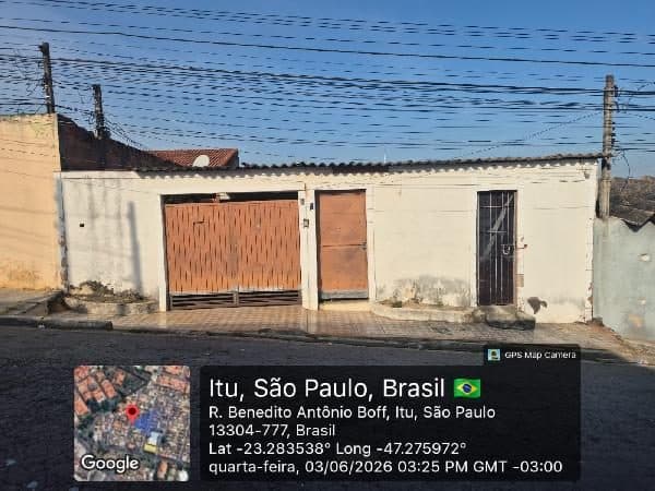 RUA BENEDICTO ANTONIO BOFF, N. 72, LOTE 06 QUADRA 03 TIPO 9, ITU