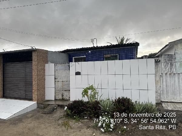 RUA EUZEBIO ENEDINIO DA COSTA, N. 122, CS103, LT 24, QD 24, SANTA RITA