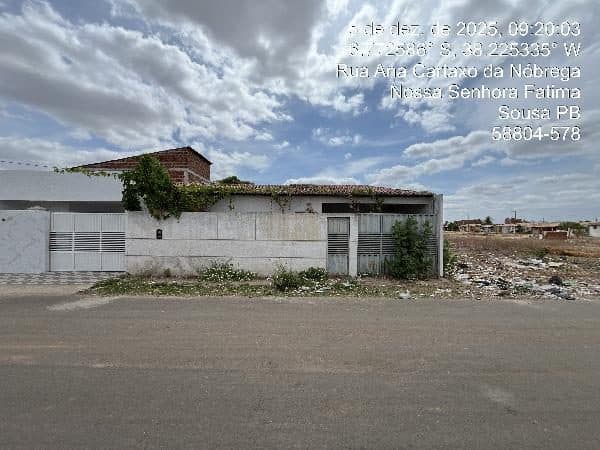 RUA ANA CARTAXO DA NOBREGA, N. SN, LOT RACHEL GADELHA, SOUSA