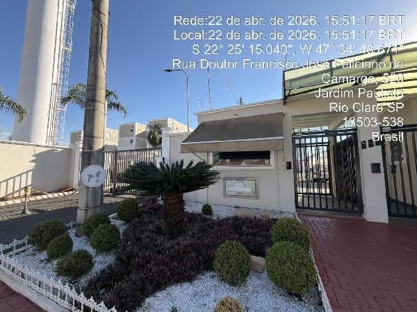 RUA DOUTOR FRANCISCO JOSE FELICIANO CAMARGO, N. 208, Apto 102, BL 10 BOX 163, RIO CLARO