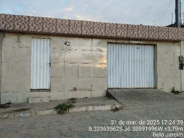 RUA BEATRIZ GOUVEIA ARRUDA, N. 19, LT 15, QD 56, BELO JARDIM