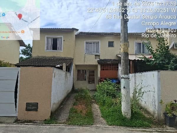 RUA DOUTOR SERGIO AROUCA, N. 67, CS 67, NOVA IGUACU