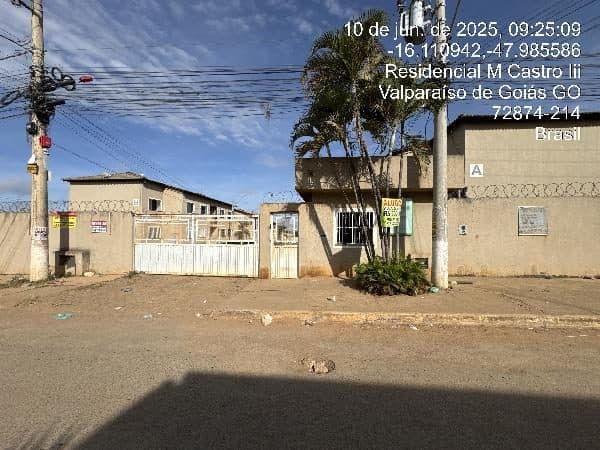 RUA SENADOR PLINEO POMPEU, N. SN, Apto 205, BL C, LT 01, QD 02, VALPARAISO DE GOIAS