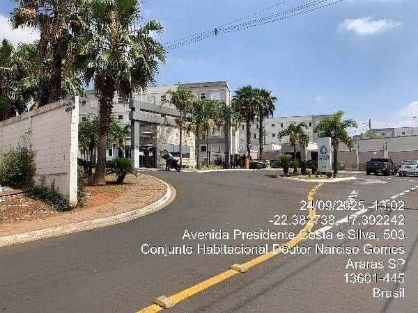 AVENIDA PRESIDENTE COSTA E SILVA, N. 503, Apto 204, BL 13 VG 222, ARARAS