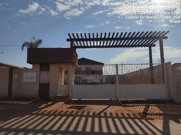 RUA OSWALDO CRUZ, N. SN, Apto 804, BL 08, QD 03, CH 15, CIDADE OCIDENTAL