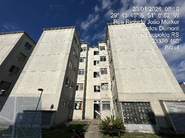 RUA RICARDO JOAO MERKER, N. 44, Apto 201, BL 33 QD 2918, SAO LEOPOLDO