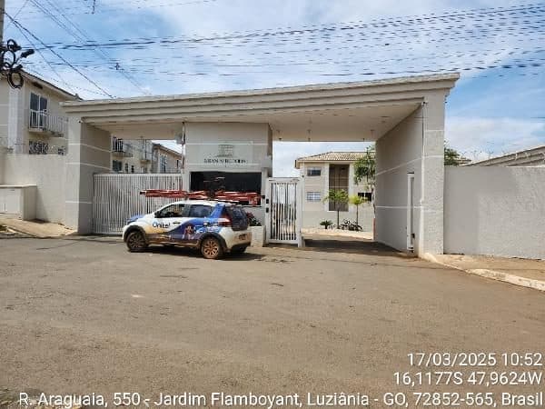 RUA ARAGUAIA, N. SN, Apto 201, DUPLEX, BL 52, GLEBA GA2, LUZIANIA