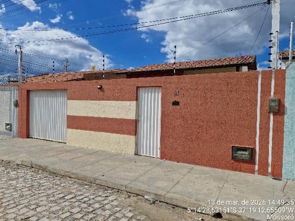 RUA PORTO VELHO, N. 21, LT 31 QD E4, MOSSORO