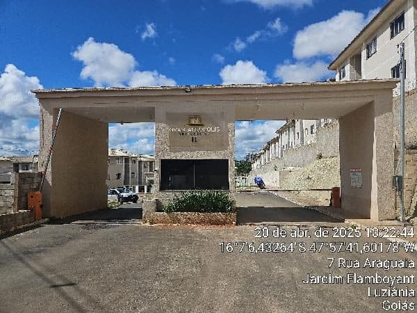 RUA ARAGUAIA, N. SN, Apto 202, DUPLEX, BL 23, GLEBA GA5, LUZIANIA