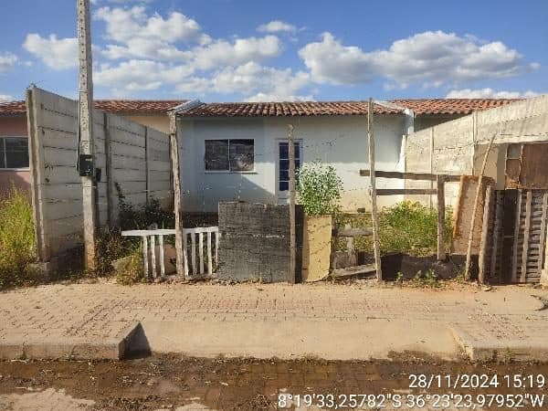 RUA SEBASTIÃO BARBOSA DA SILVA, N. 24, QD 39 LT 51, BELO JARDIM