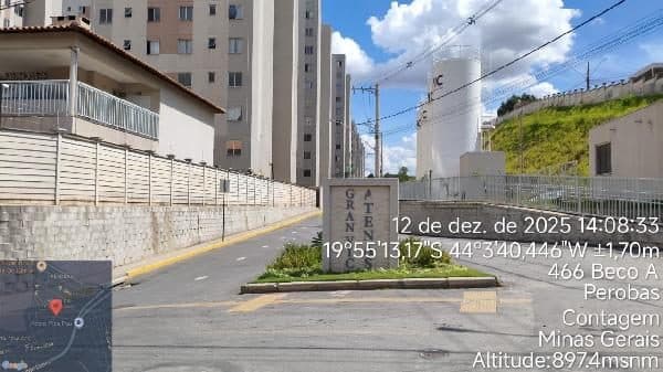 RUA F, N. 200, Apto 502, TORRE 09 VG 87, CONTAGEM
