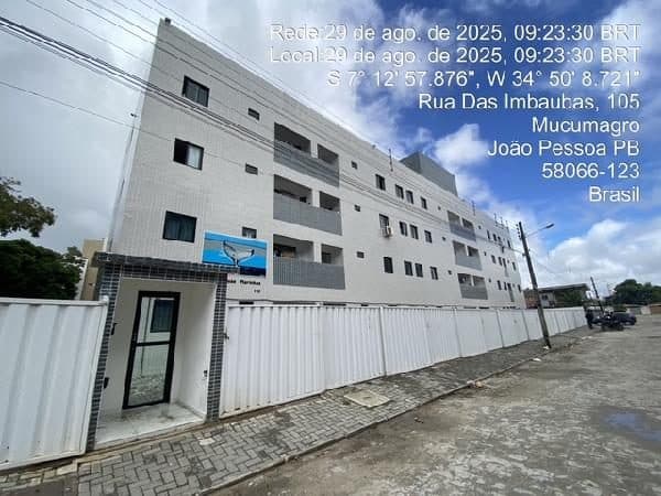 RUA DAS IMBAUBAS, N. 110, Apto 107, BL B, JOAO PESSOA