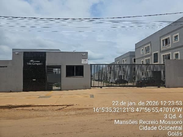 RUA RUI BARBOSA QUADRA 04, N. .SN, Apto 101, BL K LT 03 QD 04, CIDADE OCIDENTAL